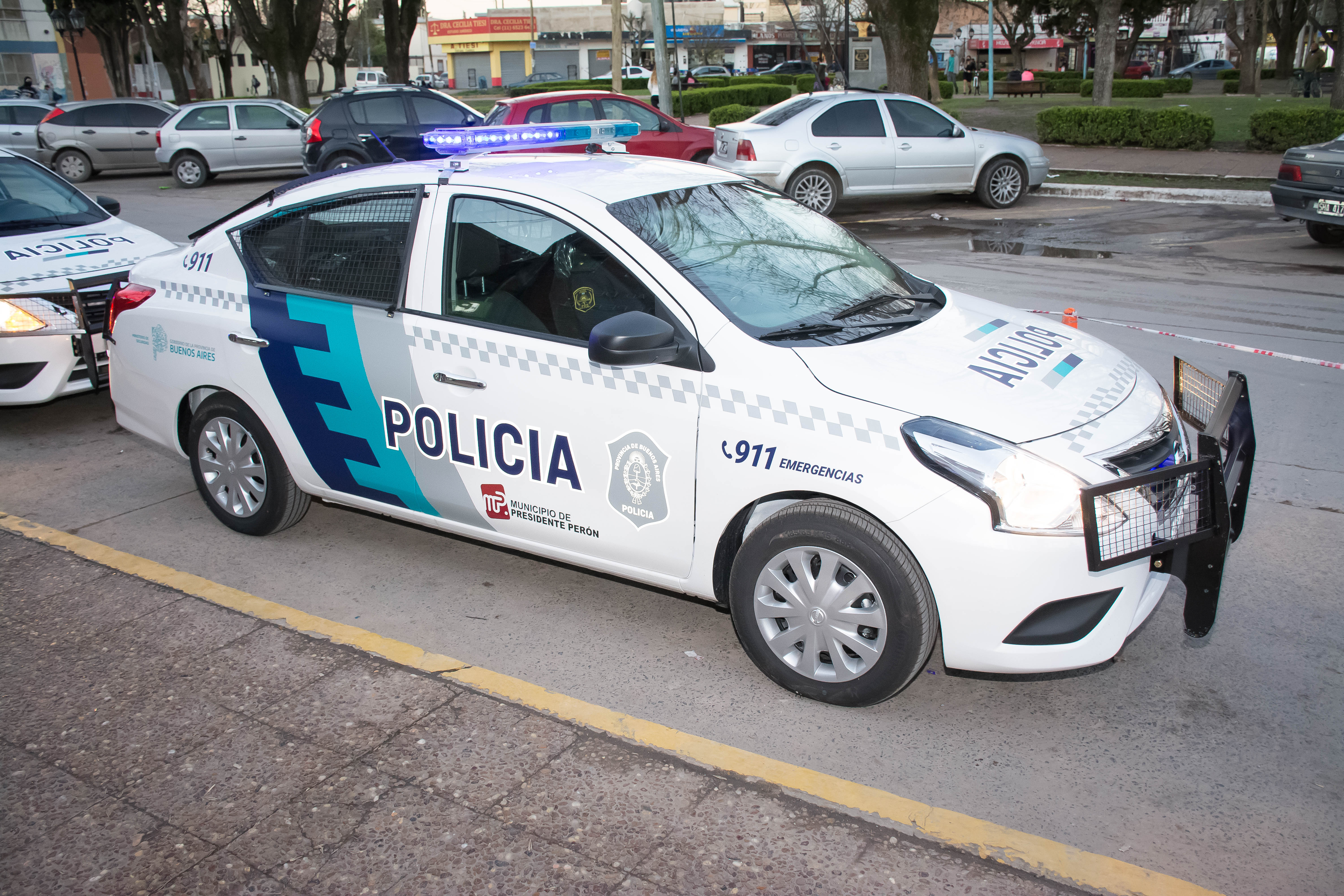 SEGURIDAD/  Nuevos móviles patrullan Presidente Perón