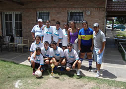 Primer torneo de fÃºtbol femenino