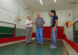 Inauguran nueva cancha sintÃ©tica de bochas