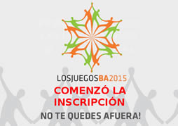 InscripciÃ³n para los juegos B.A. 2015