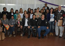 Biroulet y Regueiro acompaÃ±aron a la comunidad educativa de la Escuela Primaria de Adultos NÂº 702