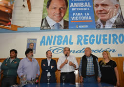 AnÃ­bal FernÃ¡ndez visitÃ³ Presidente PerÃ³n