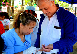 Jornada informativa y de concientización sobre Diabetes en la Plaza Belisario Roldán