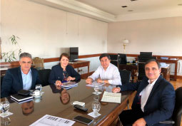 Reunión con el ministro de desarrollo social de la Nación