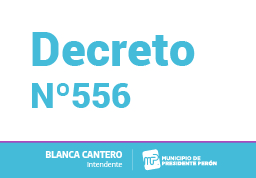 Decreto N° 556