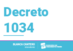 Decreto N° 1034