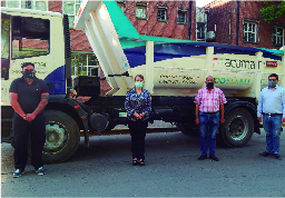 PRESIDENTE PERÓN RECIBIÓ UN CAMIÓN  PARA EL ÁREA DE SERVICIOS DE PARTE DE ACUMAR