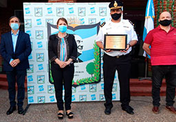 La intendente Cantero participó  del 140ª aniversario  de la Policía Bonaerense