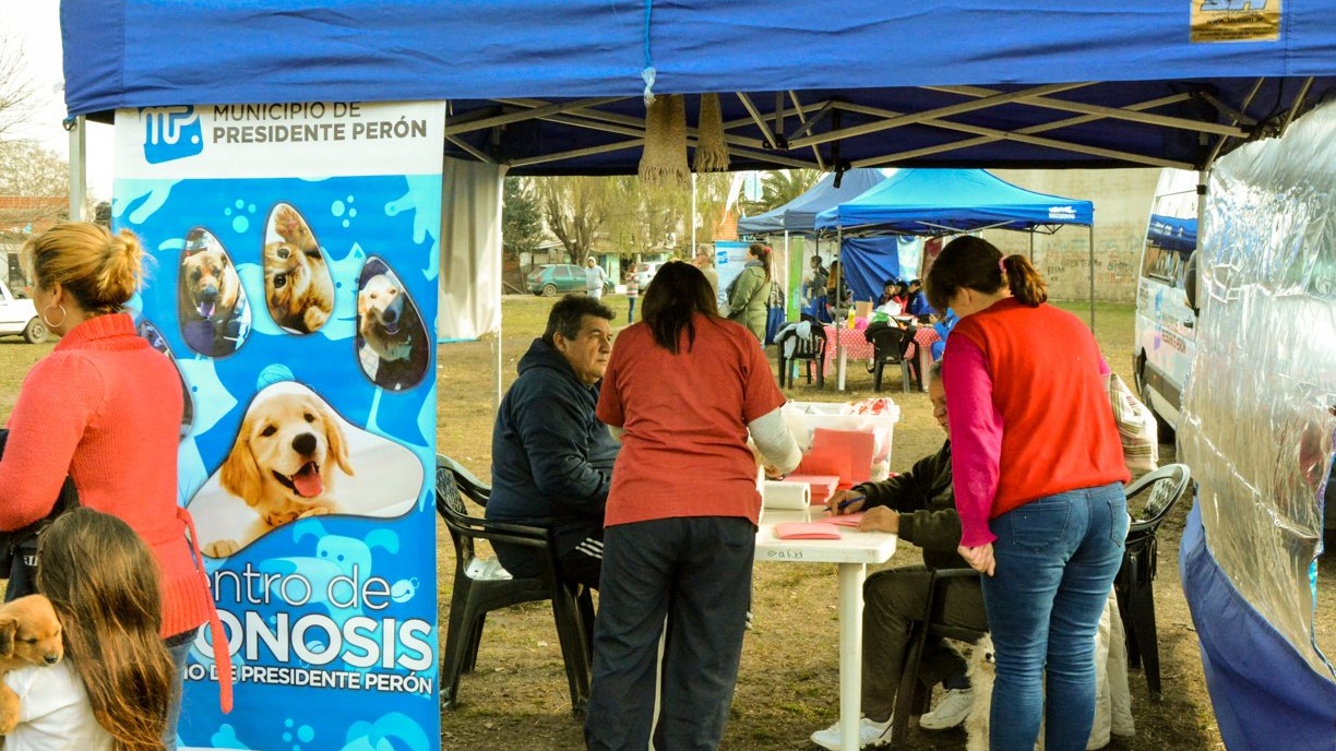 ZOONOSIS/ Notable avance de la campaña antirrábica en Presidente Perón