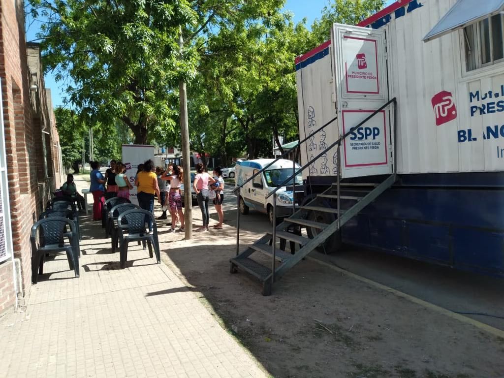 SALUD/ Campaña de Vacunación Calendario en el barrio América Unida