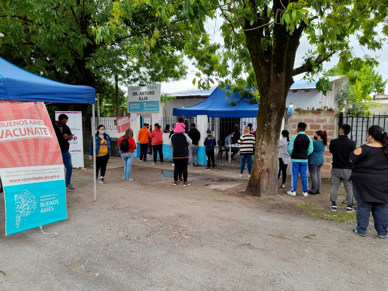 SALUD/     América Unida: Avanza la vacunación itinerante contra el Covid