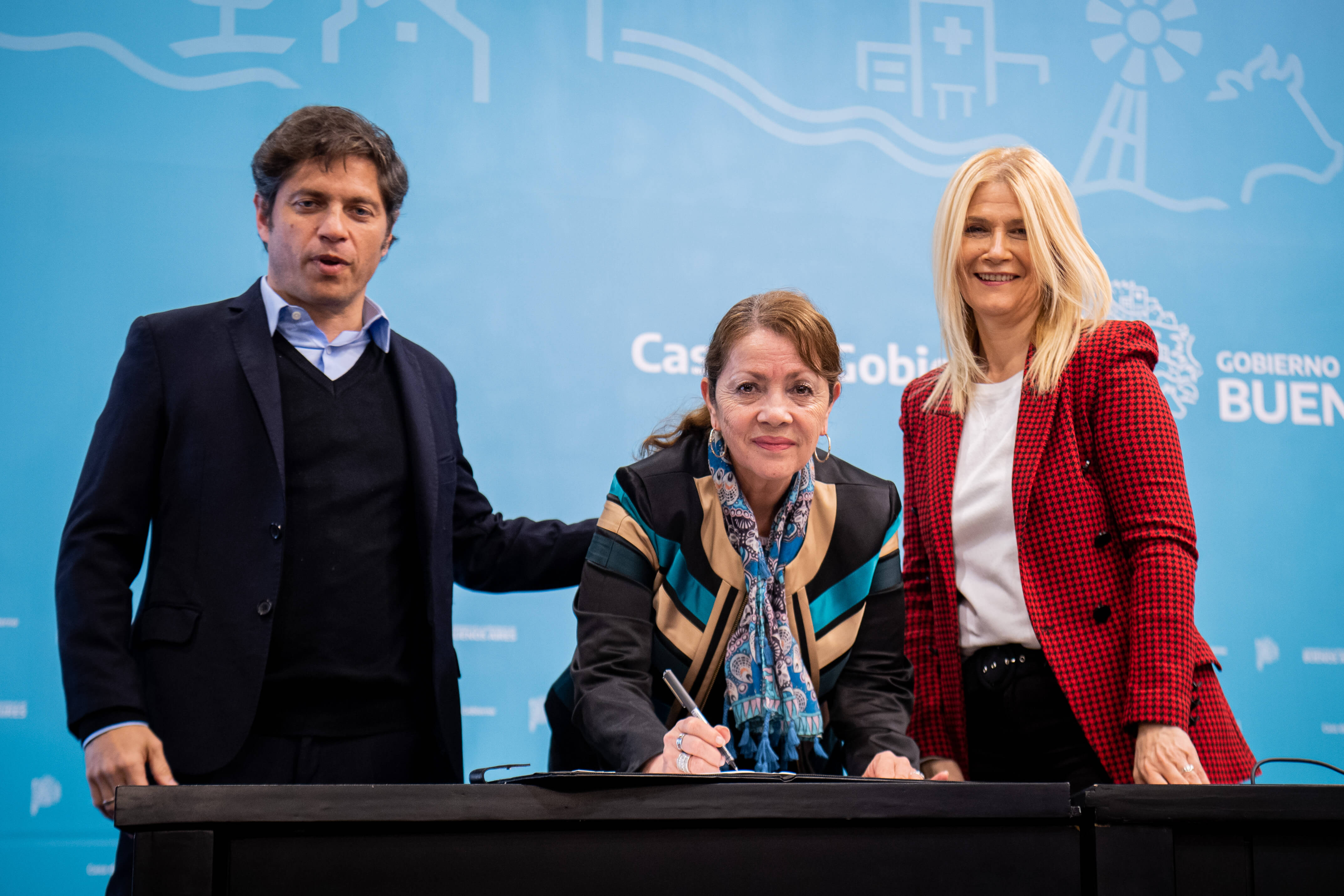 VIVIENDA / Blanca Cantero participó del anuncio del programa “Buenos Aires Crea”, en La Plata