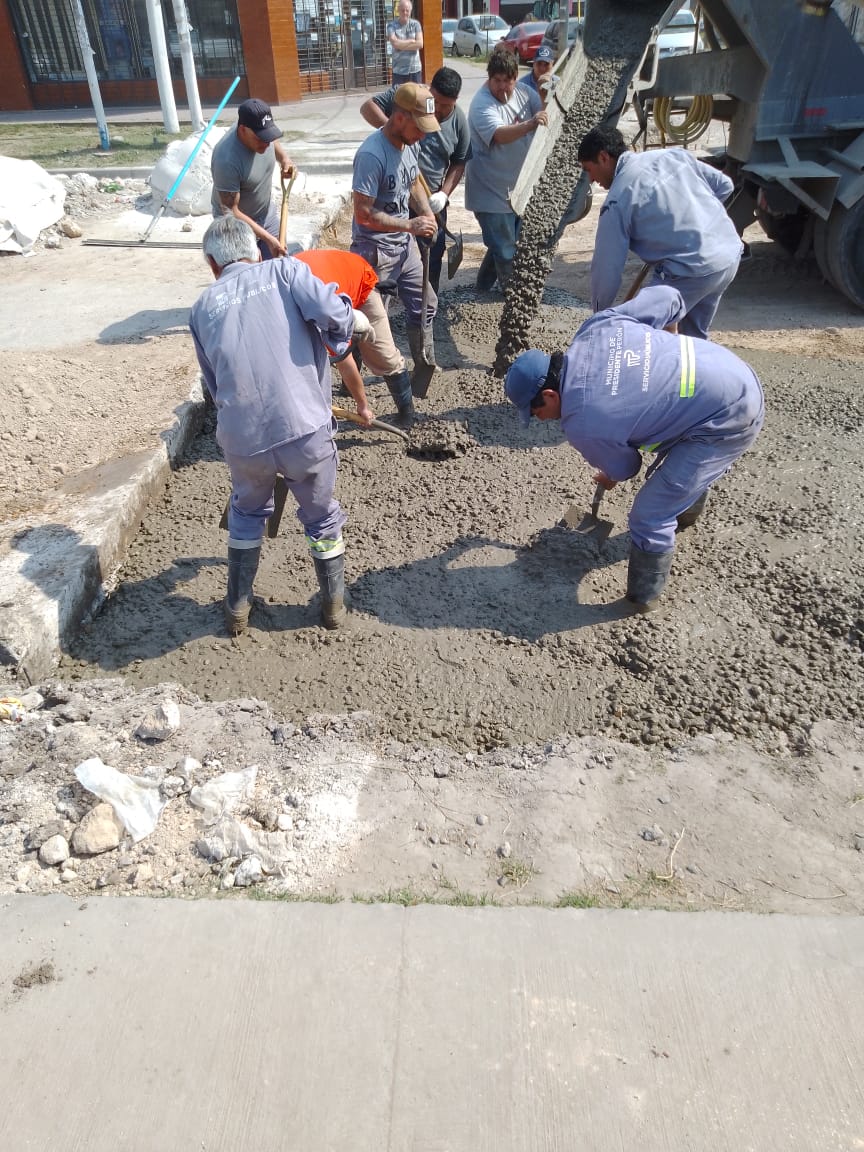 OBRAS / El Municipio repavimenta una cuadra de la avenida Rucci