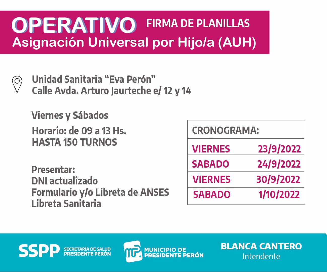 ¡ATENCIÓN! AUH: Siguen los operativos para que las familias sigan cobrando el beneficio social