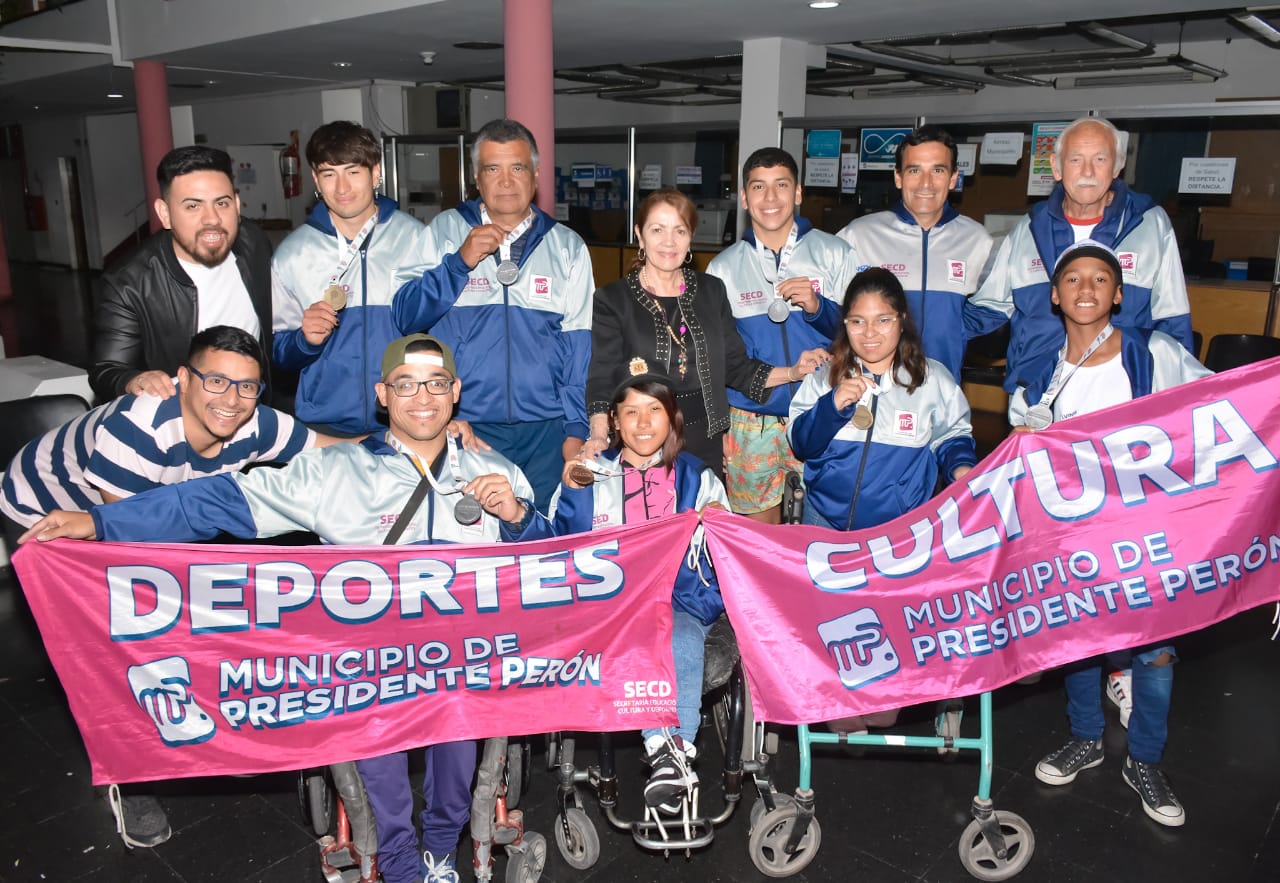JJ.BB. / Presidente Perón obtuvo 8 medallas en el torneo más importante de la Provincia