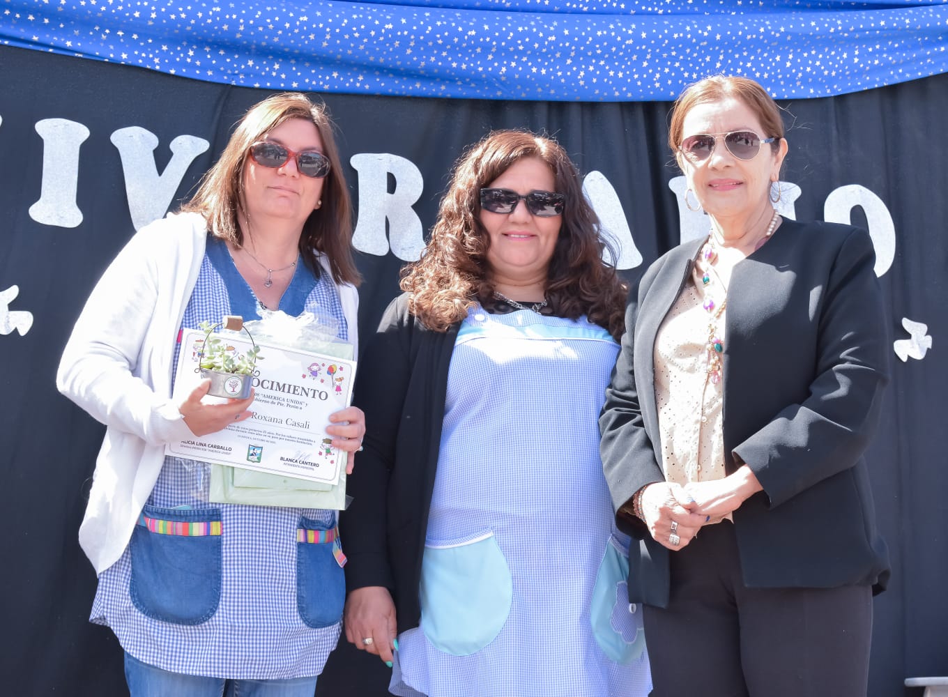 EDUCACIÓN /  LA INTENDENTE BLANCA CANTERO PARTICIPÓ DE LOS 25 AÑOS DEL JARDÍN DE INFANTES Nº 908 DE AMÉRICA UNIDA
