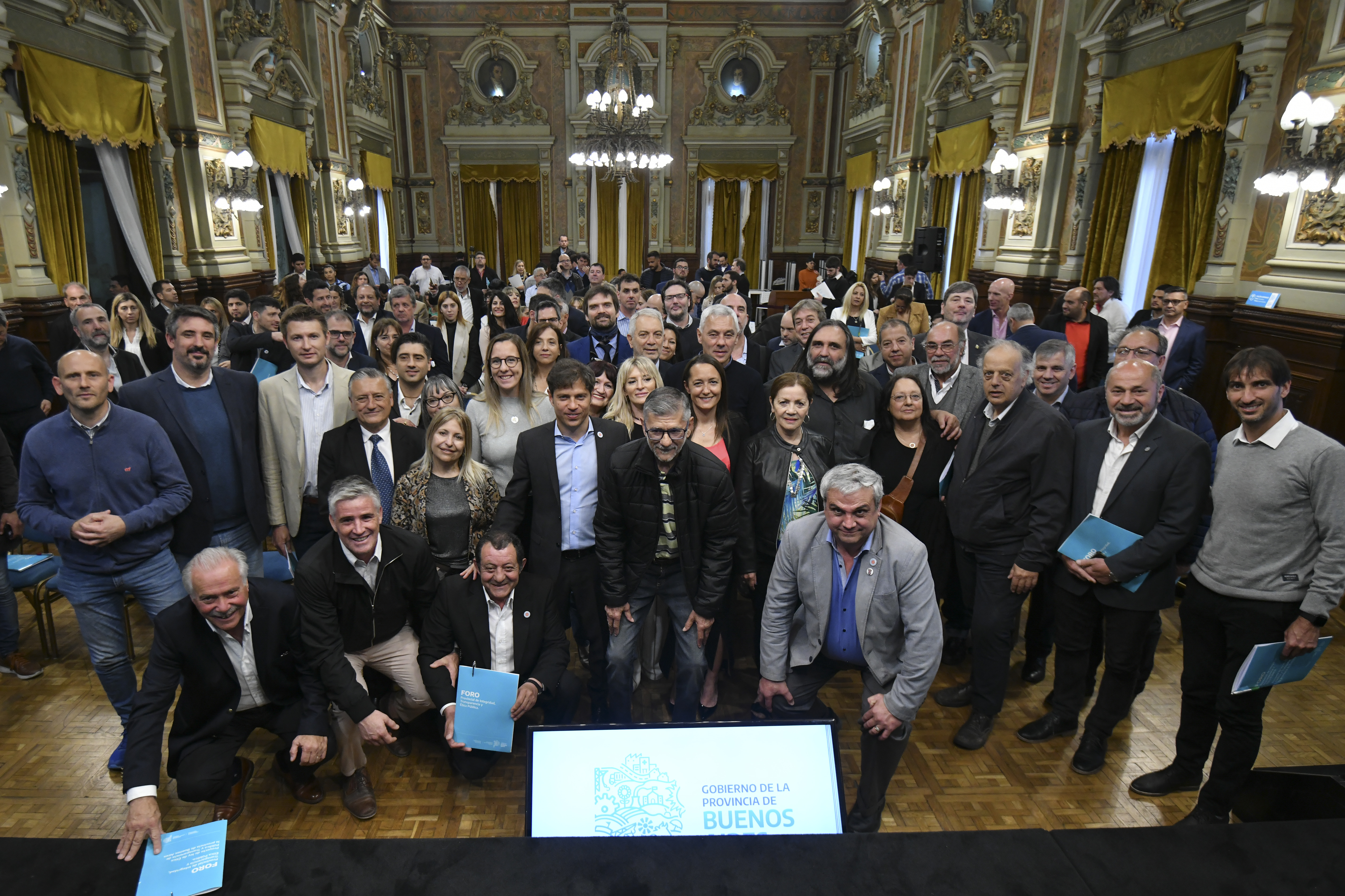 CASA DE GOBIERNO /  La intendente Blanca Cantero participó de la presentación del proyecto de Ley de Ética Pública y Transparencia